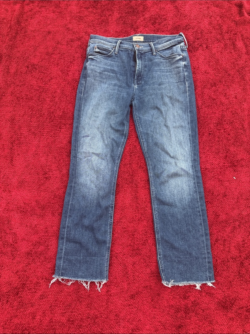 MOTHER Crop Jeans